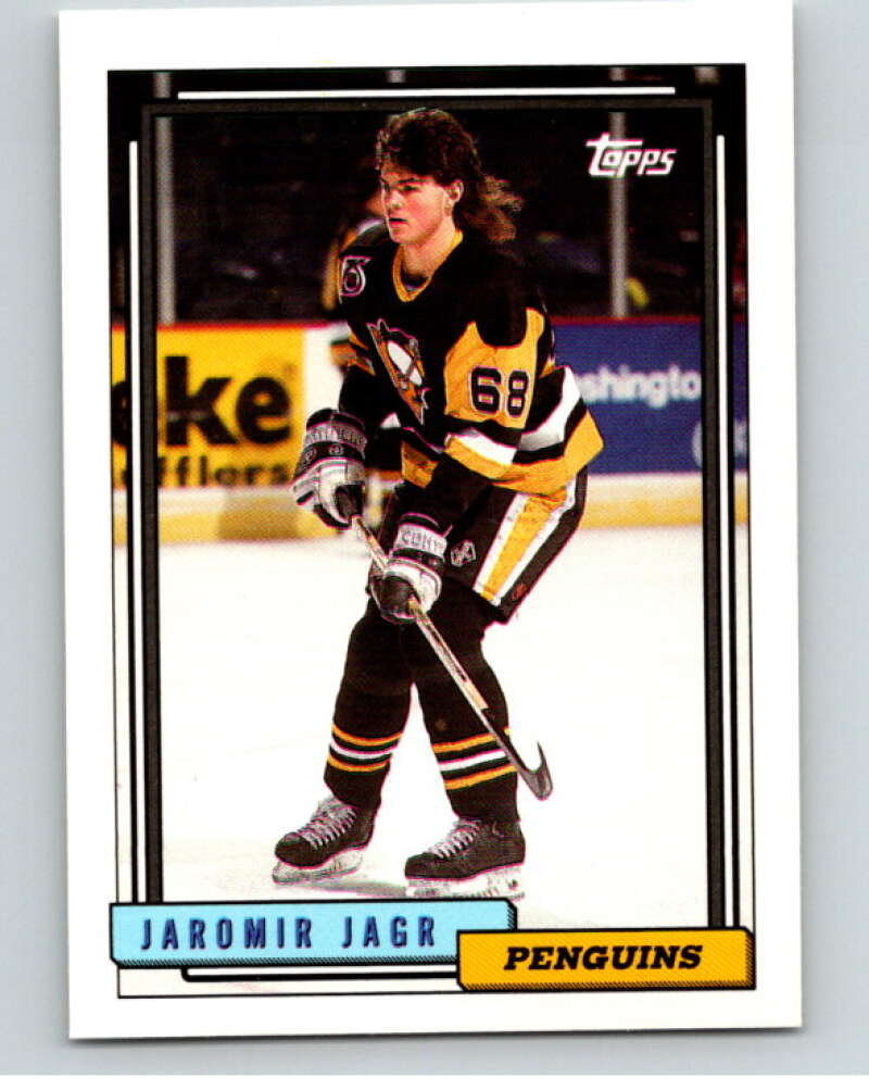1992-93 Topps #24 Jaromir Jagr Pittsburgh Penguins V66589 Image 1
