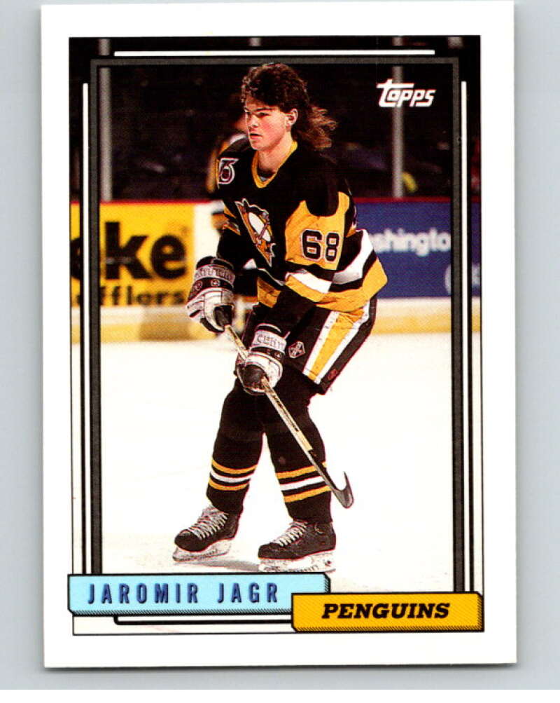1992-93 Topps #24 Jaromir Jagr Pittsburgh Penguins V66590 Image 1