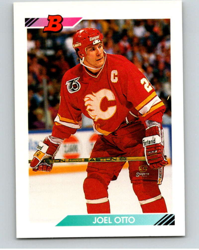 1992-93 Bowman #69 Joel Otto Calgary Flames V66622 Image 1