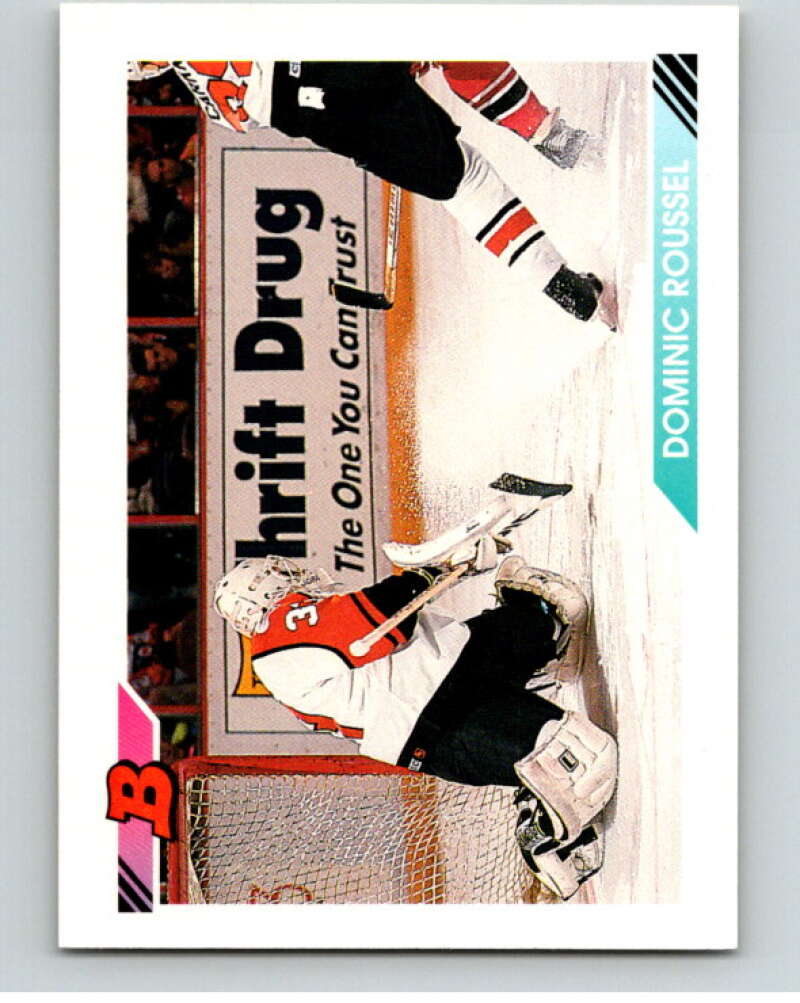 1992-93 Bowman #92 Dominic Roussel Philadelphia Flyers V66624 Image 1