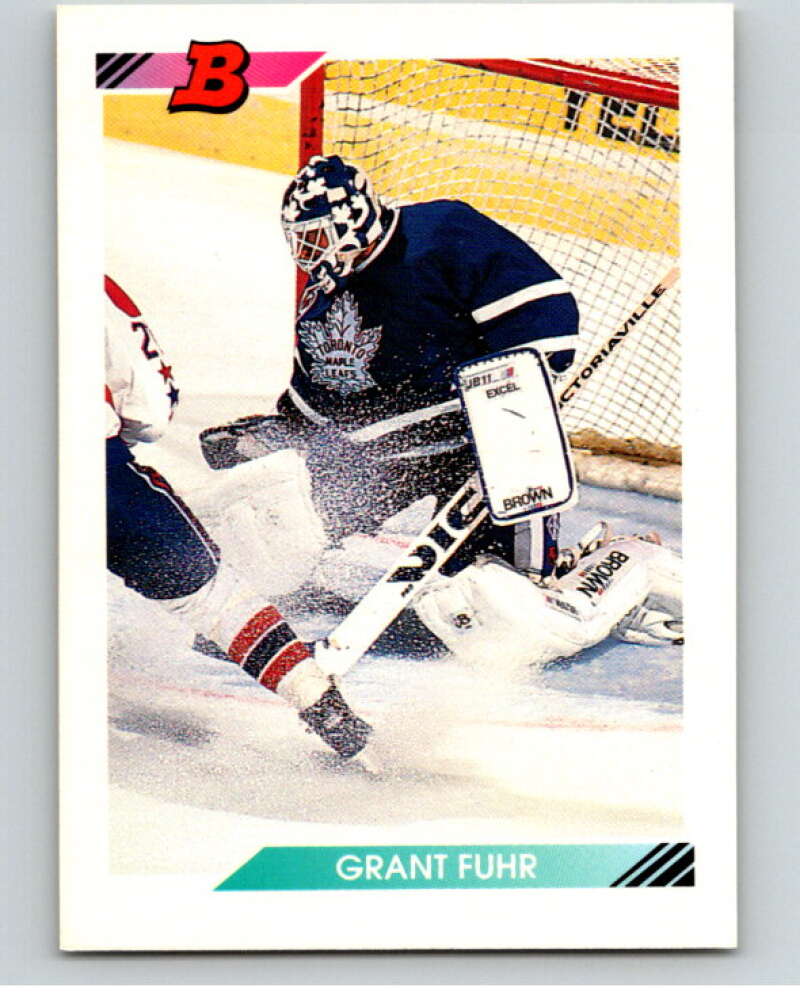 1992-93 Bowman #114 Grant Fuhr Toronto Maple Leafs V66628 Image 1