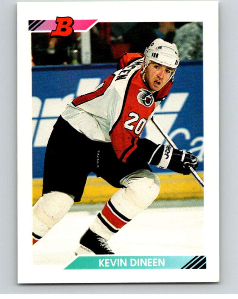 1992-93 Bowman #121 Kevin Dineen Philadelphia Flyers V66631 Image 1