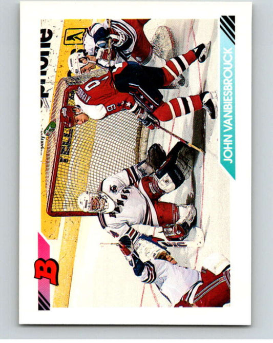 1992-93 Bowman #132 John Vanbiesbrouck  New York Rangers  V66633 Image 1