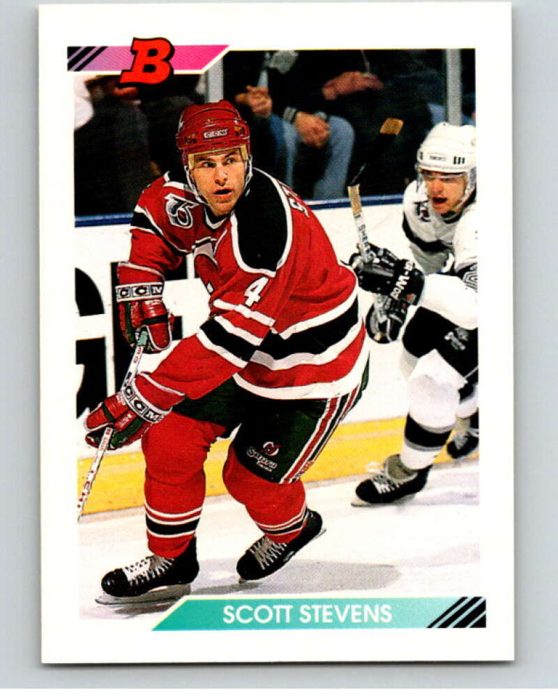 1992-93 Bowman #160 Scott Stevens New Jersey Devils V66637 Image 1