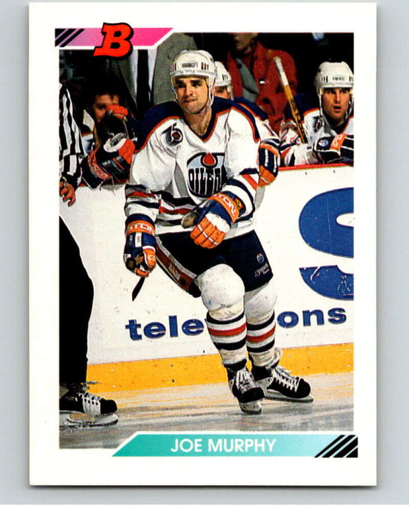 1992-93 Bowman #174 Joe Murphy Edmonton Oilers V66638 Image 1