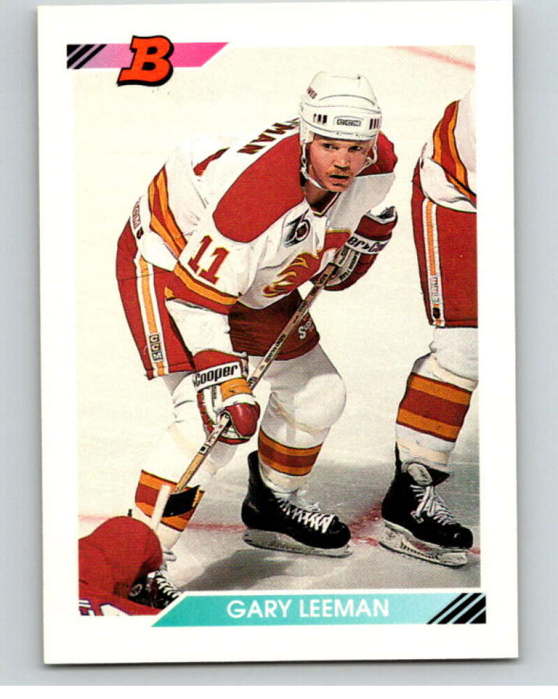 1992-93 Bowman #192 Gary Leeman Calgary Flames V66640 Image 1