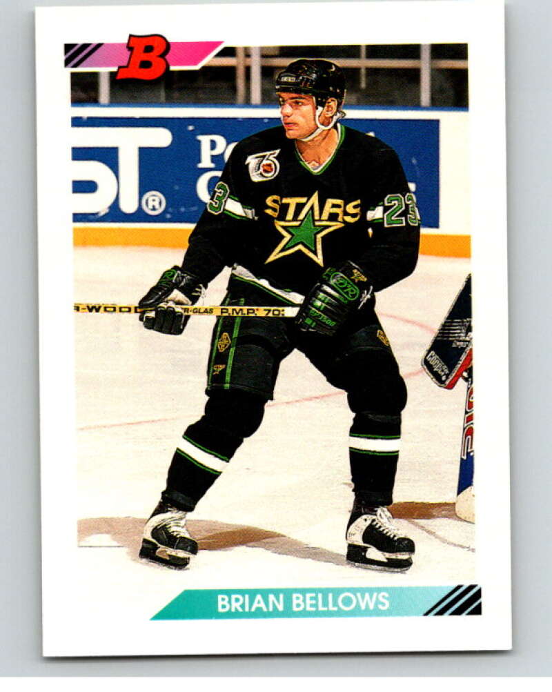 1992-93 Bowman #260 Brian Bellows Minnesota North Stars V66644 Image 1