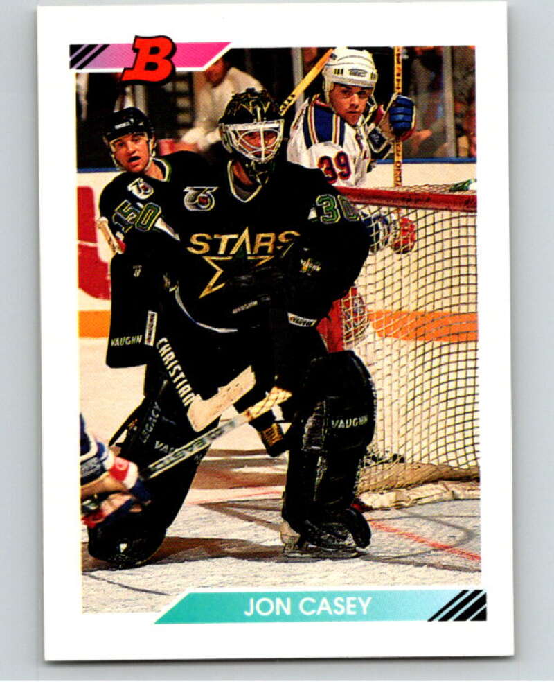 1992-93 Bowman #269 Jon Casey Minnesota North Stars V66648 Image 1