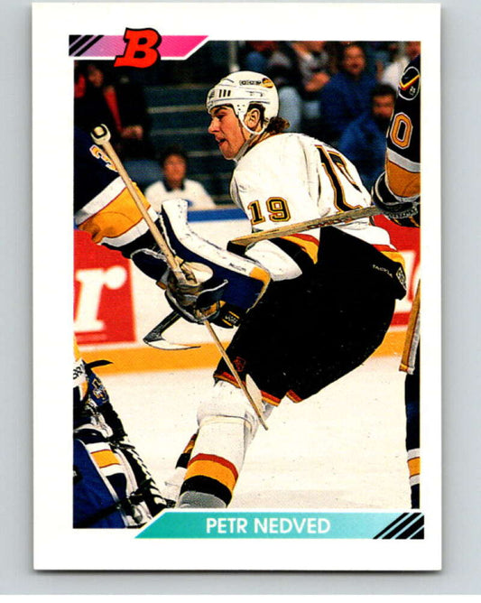 1992-93 Bowman #396 Petr Nedved  Vancouver Canucks  V66665 Image 1