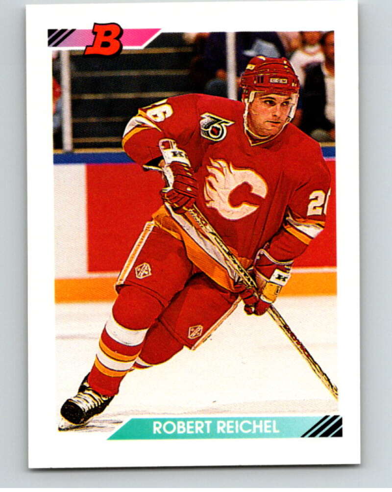 1992-93 Bowman #401 Robert Reichel Calgary Flames V66666 Image 1