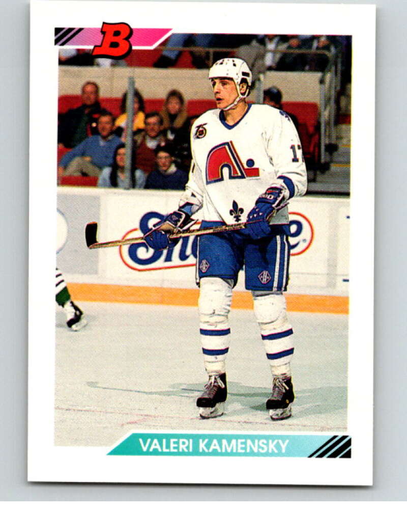 1992-93 Bowman #432 Valeri Kamensky Quebec Nordiques V66670 Image 1