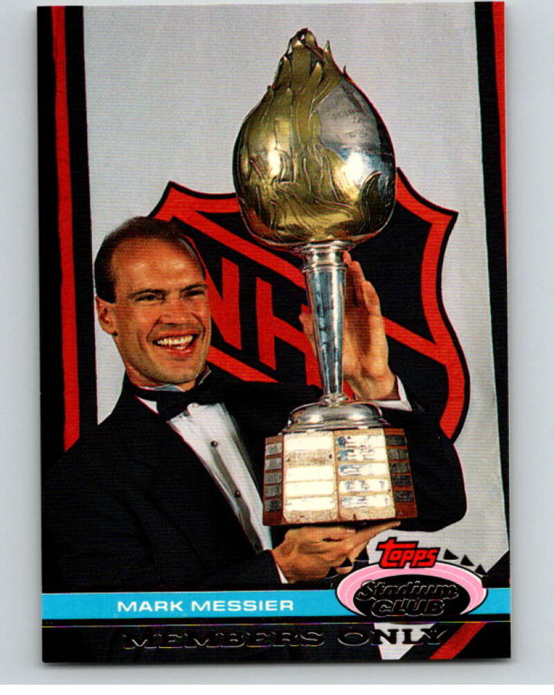 1991-92 Topps Stadium Club Members Only #49 Mark Messier V66685 Image 1