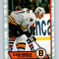1989-90 O-Pee-Chee Box Bottoms #K Cam Neely  Boston Bruins  V66704 Image 1