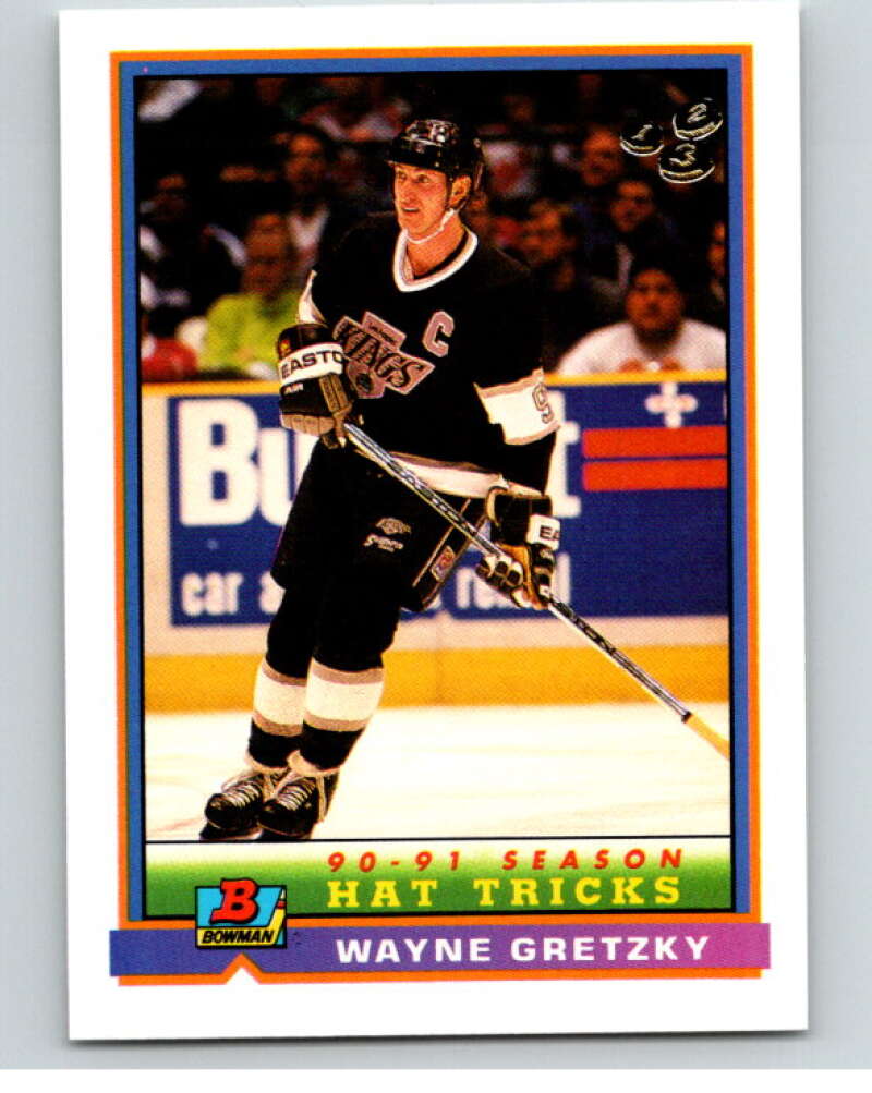 1991-92 Bowman #173 Wayne Gretzky Los Angeles Kings V66709 Image 1