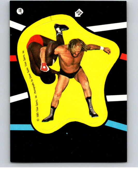 1985 O-Pee-Chee WWF Stickers #18 Rene Goulet/S.D. Jones   V66729 Image 1