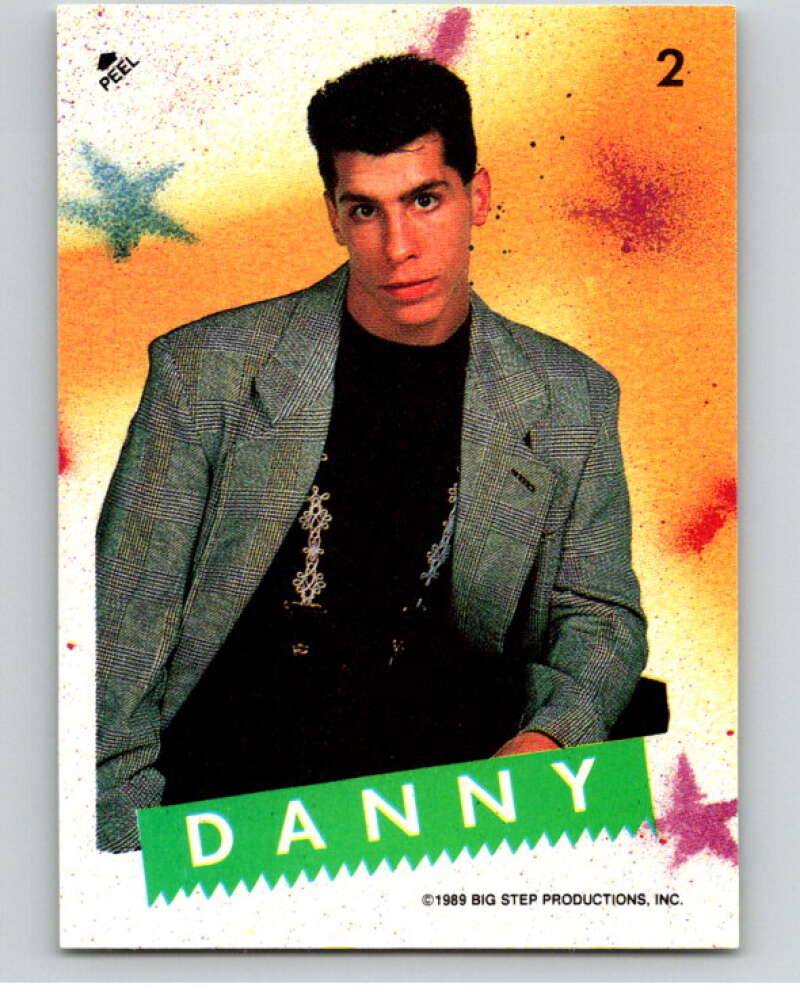 1989 New Kids on the Block Series One Stickers #2 Danny V66733 Image 1