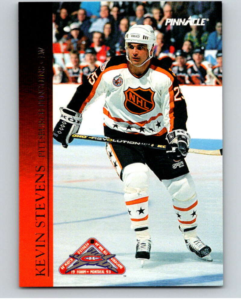 1993-94 Pinnacle All-Stars Canadian #15 Kevin Stevens Penguins V66809 Image 1