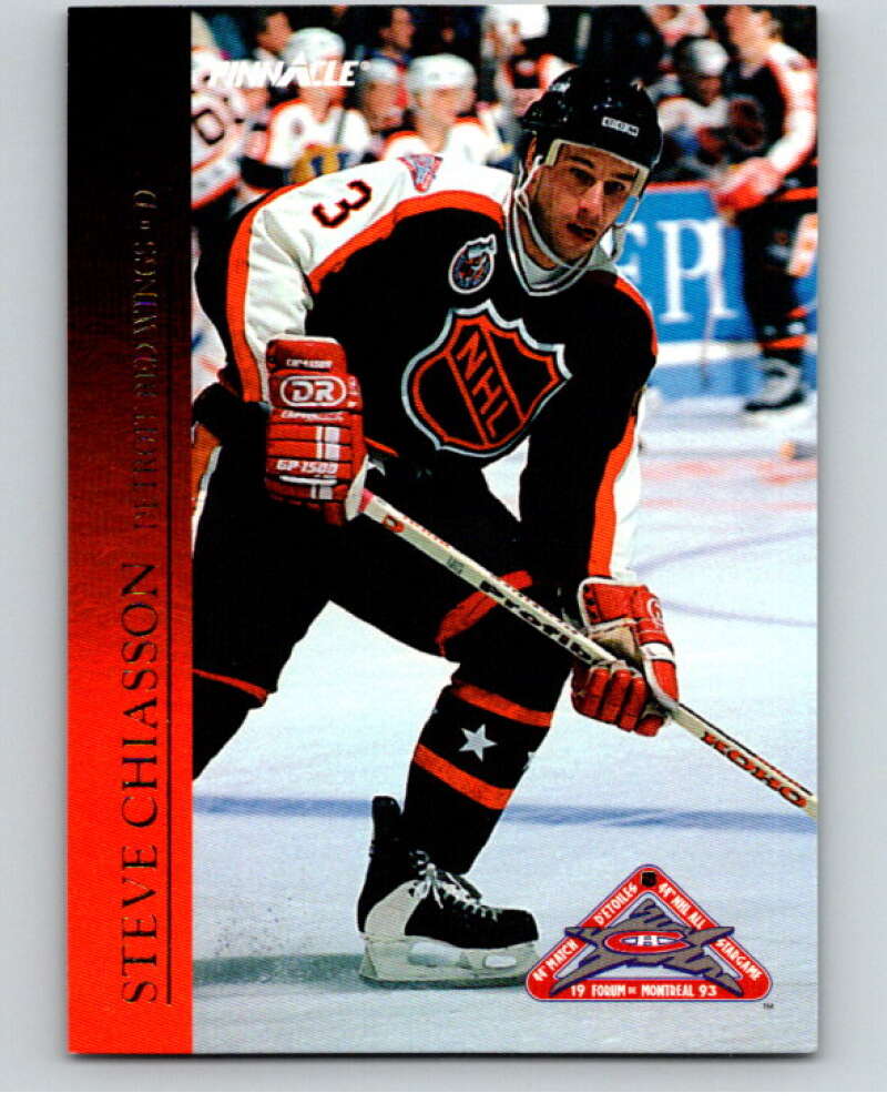 1993-94 Pinnacle All-Stars Canadian #23 Steve Chiasson Wings V66821 Image 1