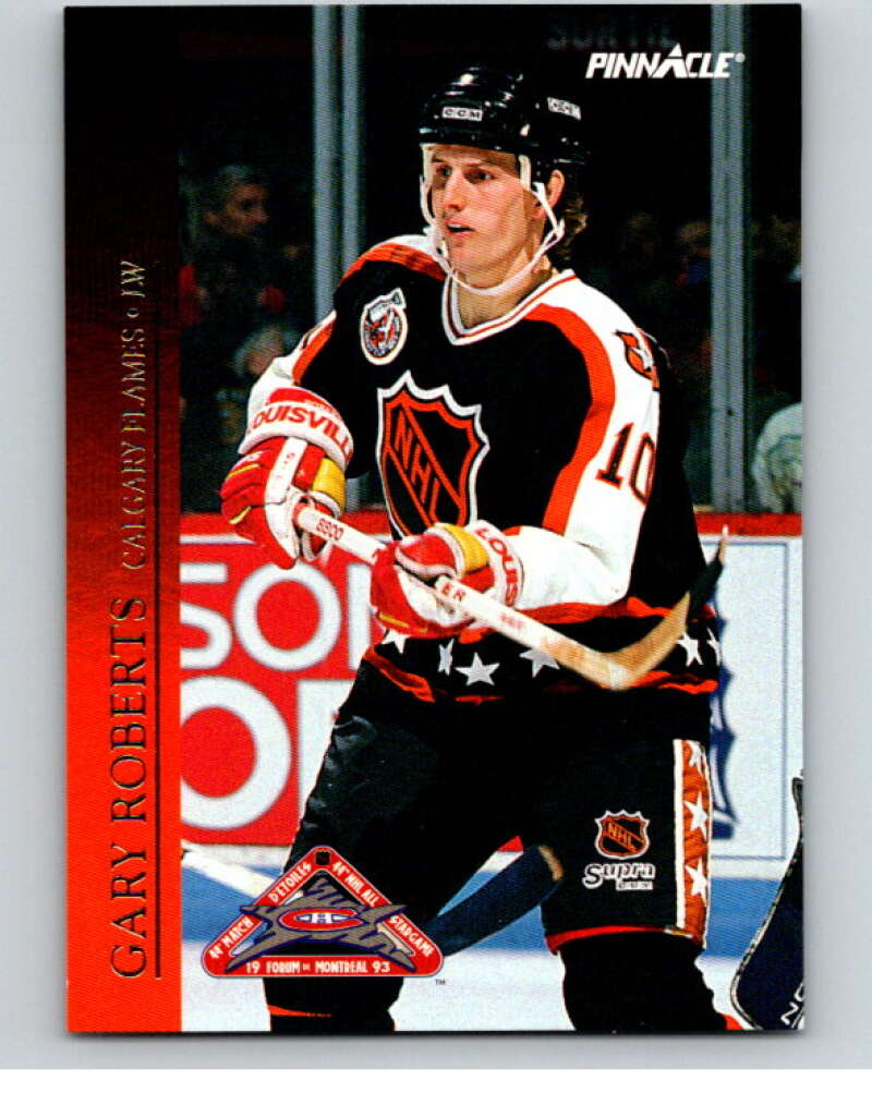 1993-94 Pinnacle All-Stars Canadian #29 Gary Roberts Calgary Flames V66832 Image 1