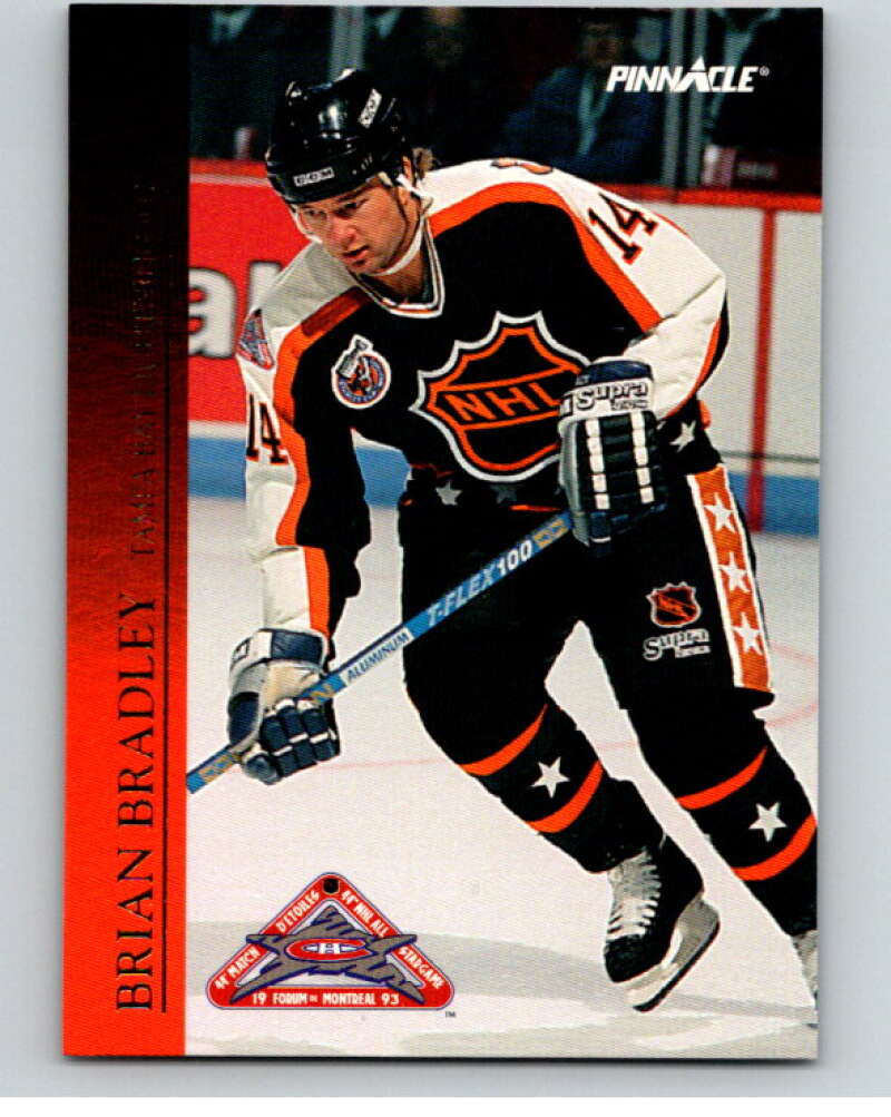 1993-94 Pinnacle All-Stars Canadian #33 Brian Bradley Lightning V66836 Image 1