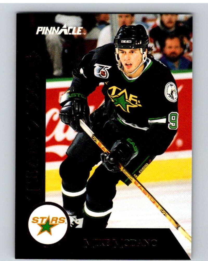 1992-93 Pinnacle Team 2000 French #2 Mike Modano Stars V66868 Image 1