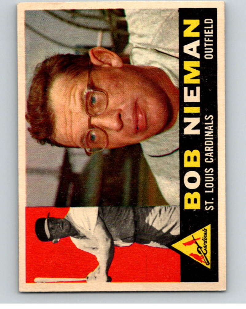 1960 Topps #149 Bob Nieman St. Louis Cardinals V66896 Image 1
