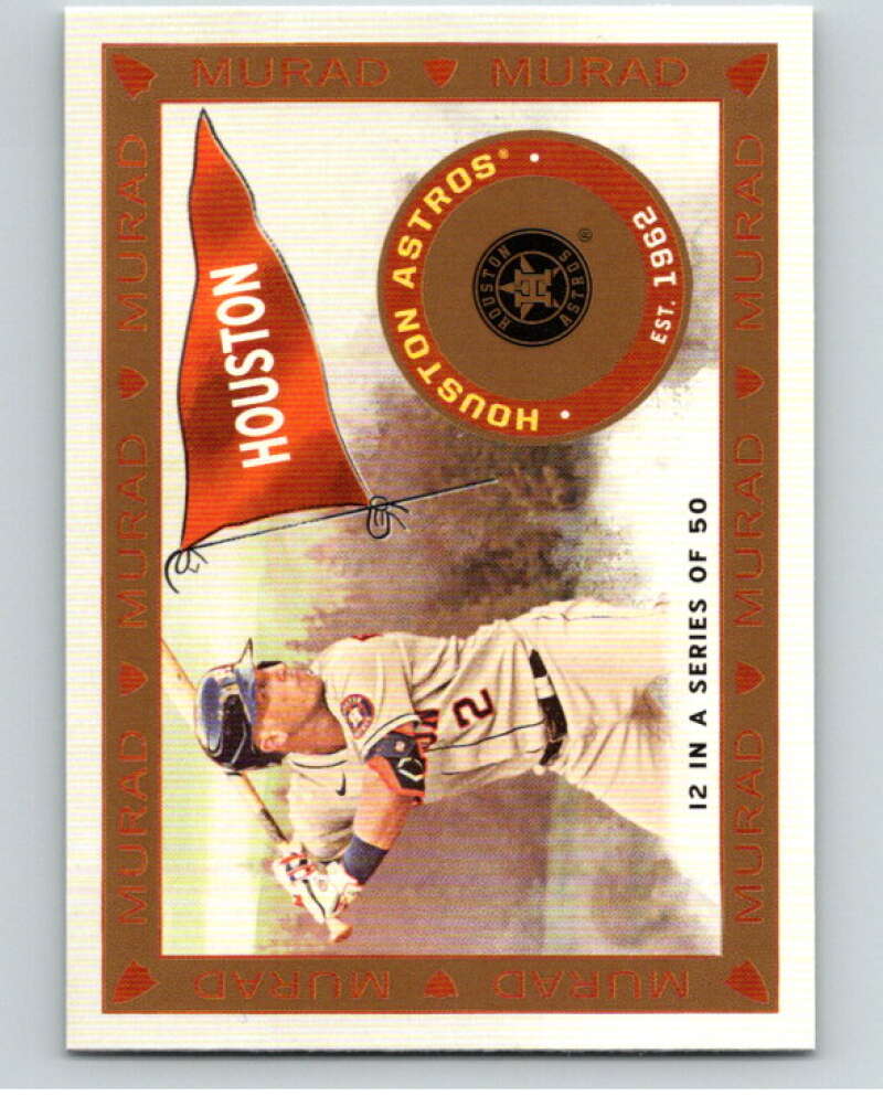 2021 Allen and Ginter T51 MURAD Reimagined #12 Alex Bregman V66918 Image 1