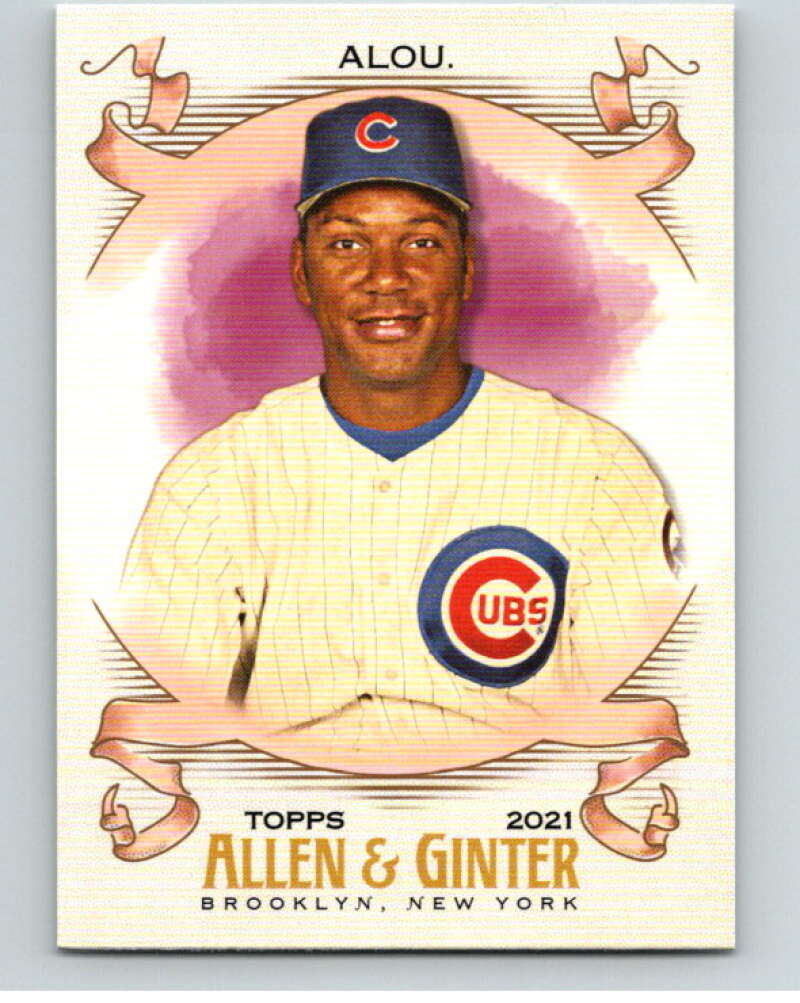 2021 Allen and Ginter #321 Moises Alou SP Chicago Cubs V66950 Image 1