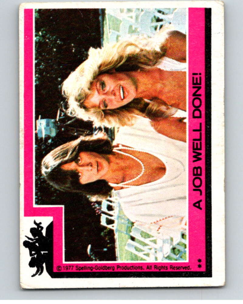 1977 Topps Charlie's Angels #1 A Job Well Done V67061 Image 1