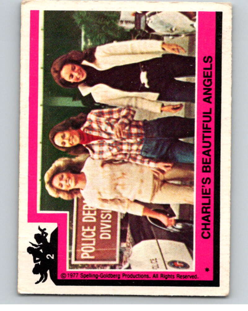 1977 Topps Charlie's Angels #2 Charlie's Beautiful Angels V67068 Image 1