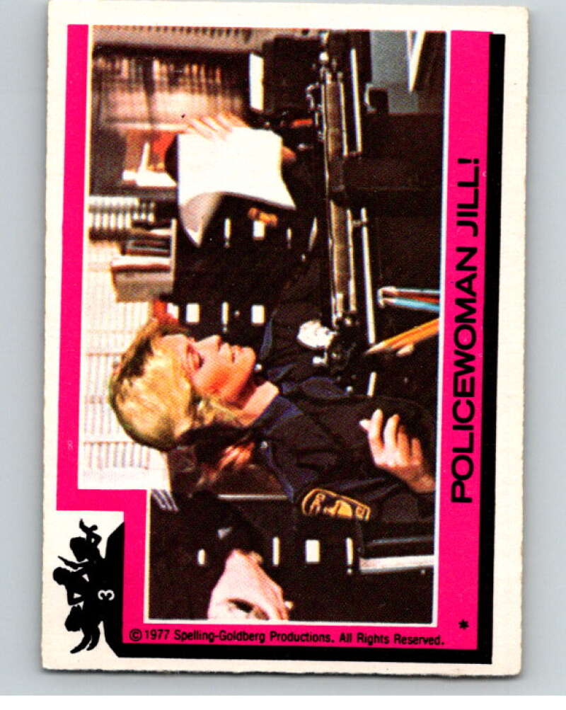 1977 Topps Charlie's Angels #3 Policewoman Jill V67070 Image 1