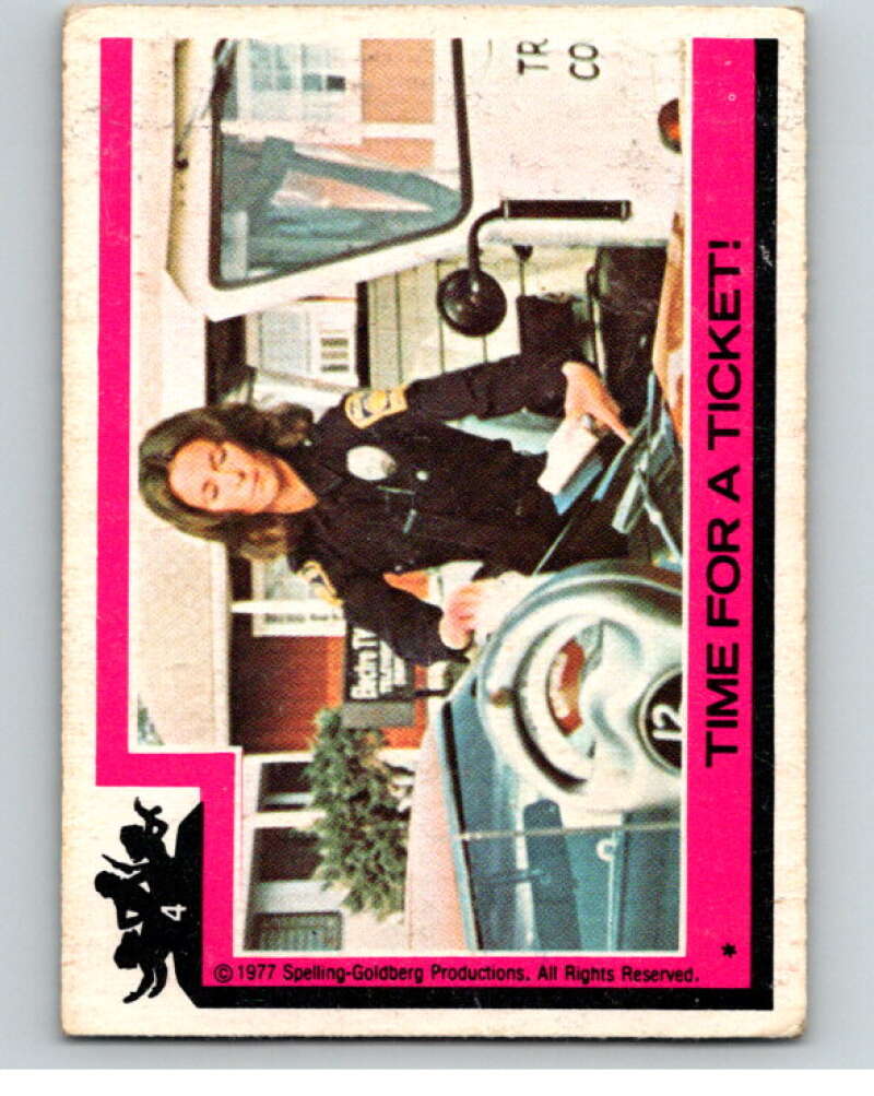 1977 Topps Charlie's Angels #4 Time for a Ticket V67079 Image 1