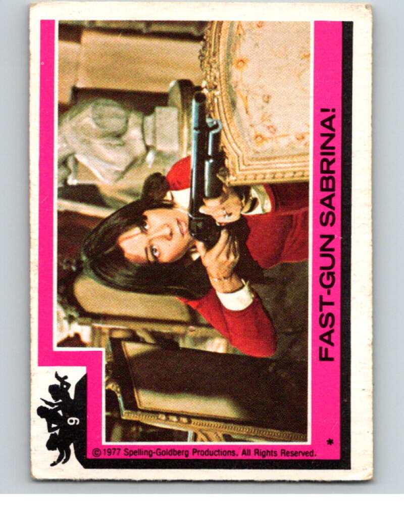 1977 Topps Charlie's Angels #9 Fast-Gun Sabrina V67096 Image 1