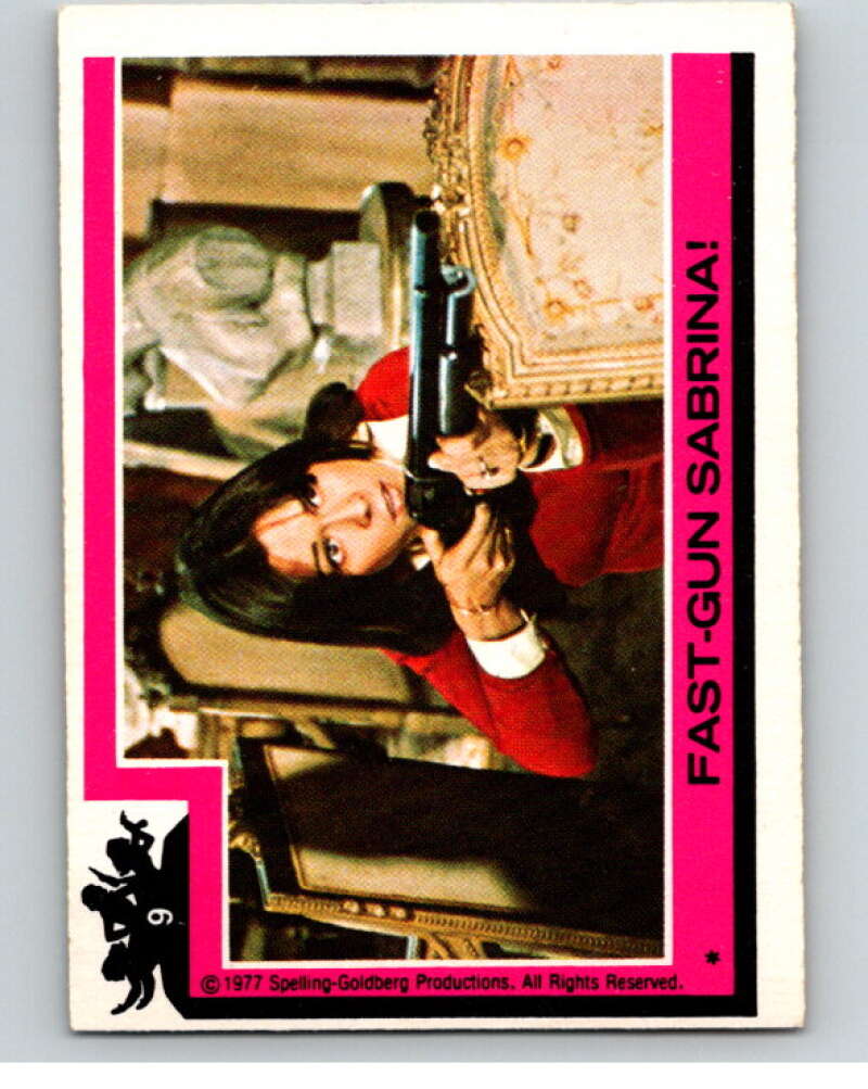 1977 Topps Charlie's Angels #9 Fast-Gun Sabrina V67097 Image 1