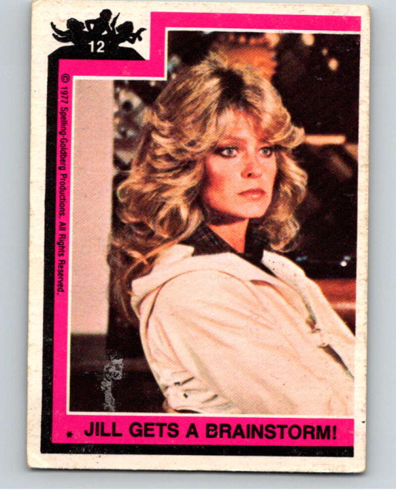 1977 Topps Charlie's Angels #12 Jill Gets a Brainstorm V67110 Image 1