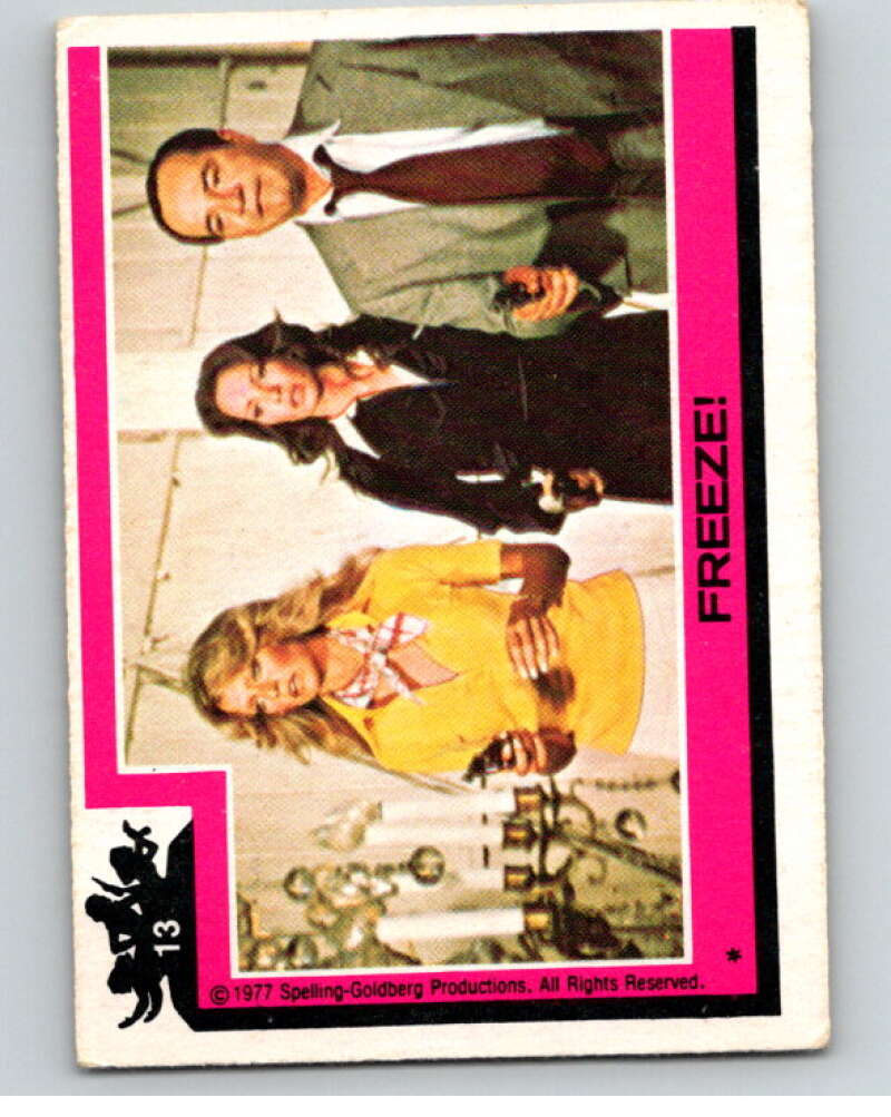 1977 Topps Charlie's Angels #13 Freeze V67112 Image 1