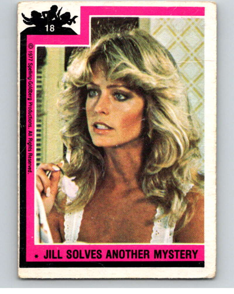 1977 Topps Charlie's Angels #18 Jill Solves Another Mystery V67123 Image 1