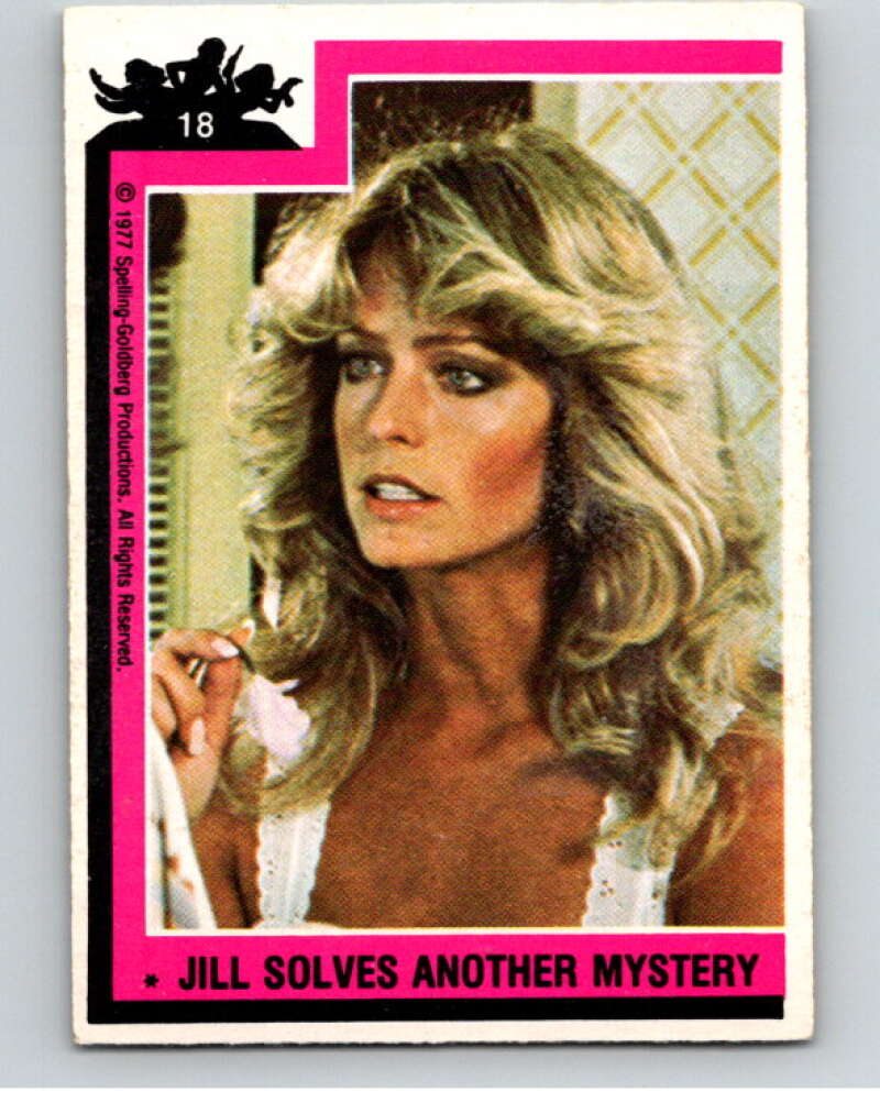 1977 Topps Charlie's Angels #18 Jill Solves Another Mystery V67124 Image 1