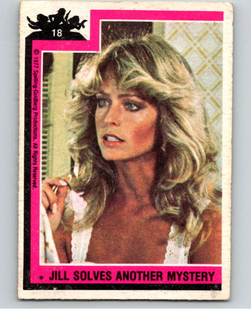 1977 Topps Charlie's Angels #18 Jill Solves Another Mystery V67125 Image 1