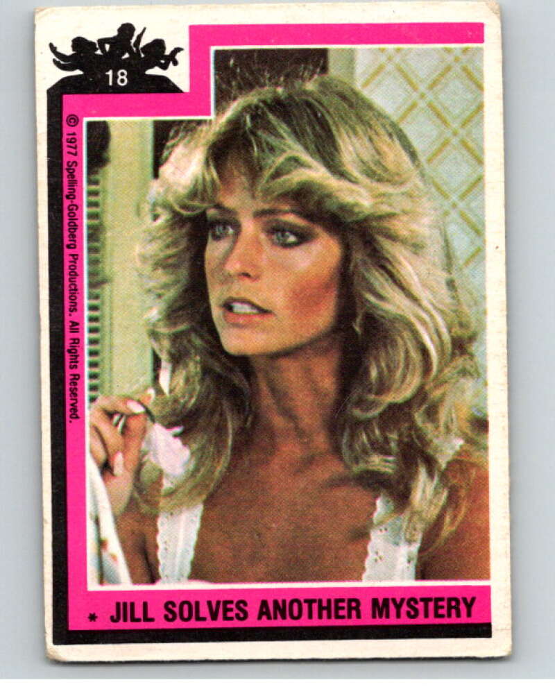 1977 Topps Charlie's Angels #18 Jill Solves Another Mystery V67126 Image 1