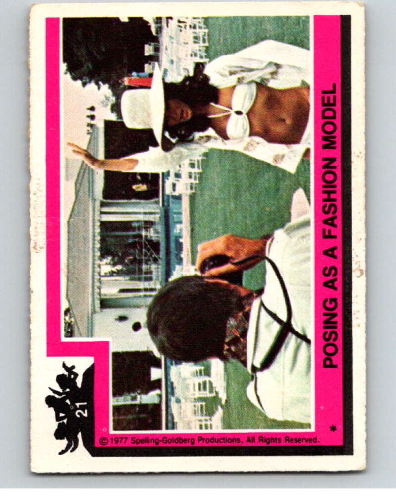1977 Topps Charlie's Angels #21 Posing as a Fashion Model V67135 Image 1