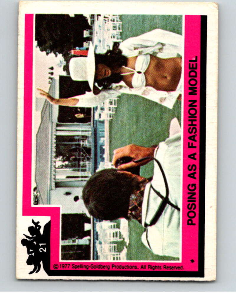 1977 Topps Charlie's Angels #21 Posing as a Fashion Model V67137 Image 1