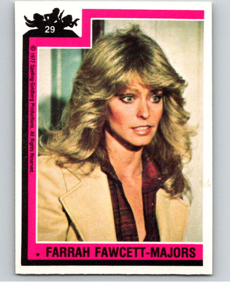 1977 Topps Charlie's Angels #29 Farrah Fawcett-Majors V67159 Image 1