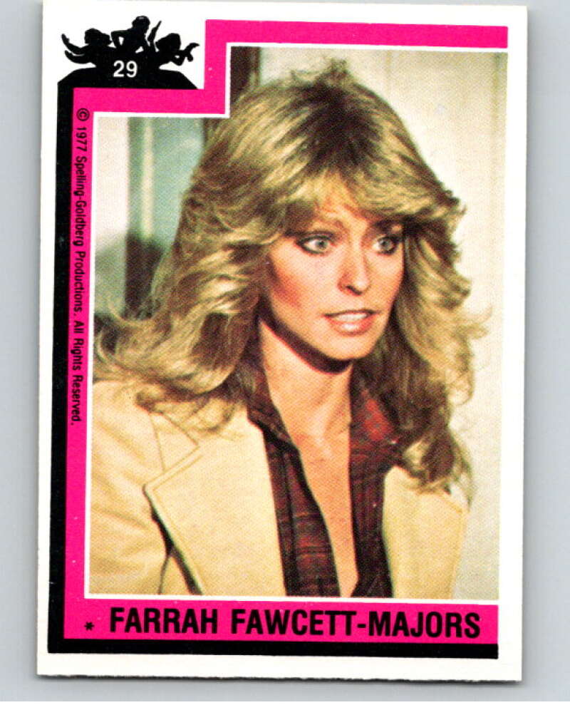 1977 Topps Charlie's Angels #29 Farrah Fawcett-Majors V67160 Image 1