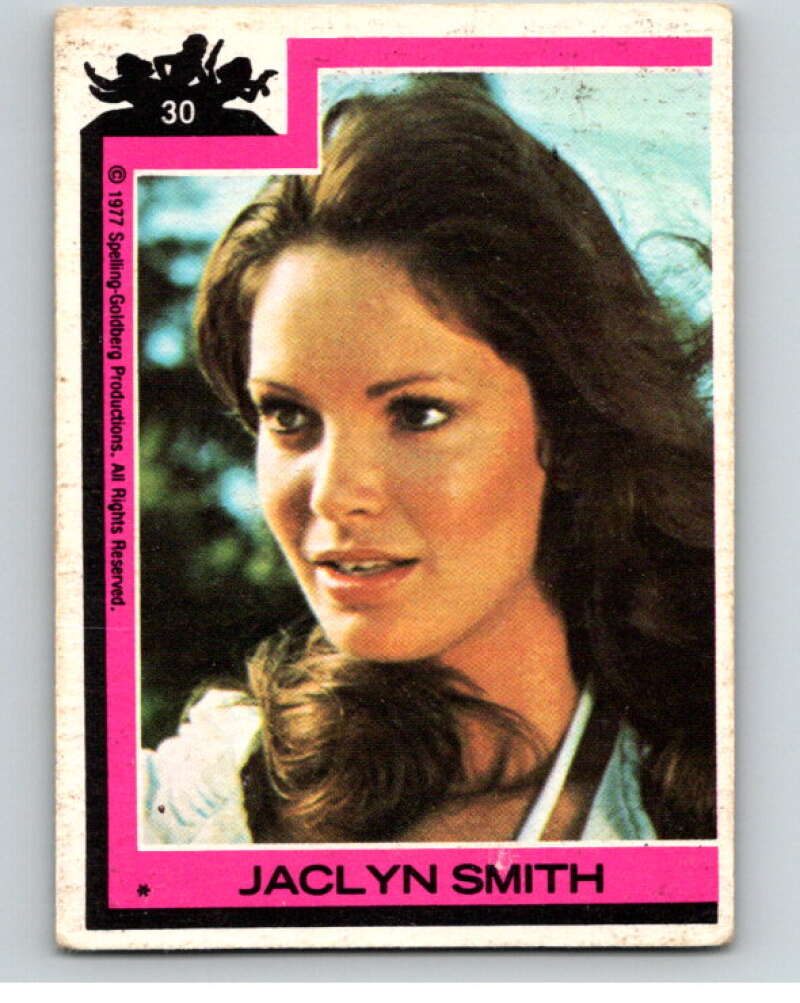 1977 Topps Charlie's Angels #30 Jaclyn Smith V67164 Image 1