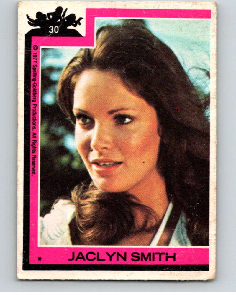 1977 Topps Charlie's Angels #30 Jaclyn Smith V67165 Image 1