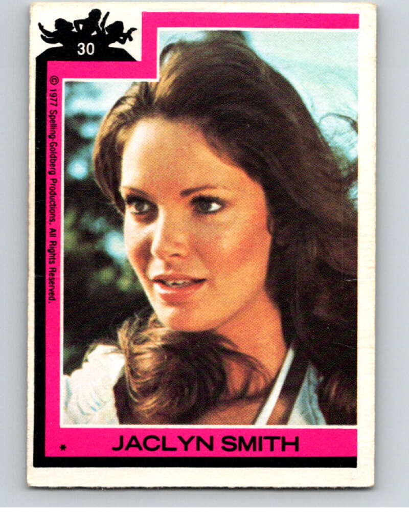 1977 Topps Charlie's Angels #30 Jaclyn Smith V67166 Image 1
