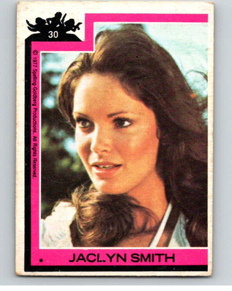 1977 Topps Charlie's Angels #30 Jaclyn Smith V67167 Image 1