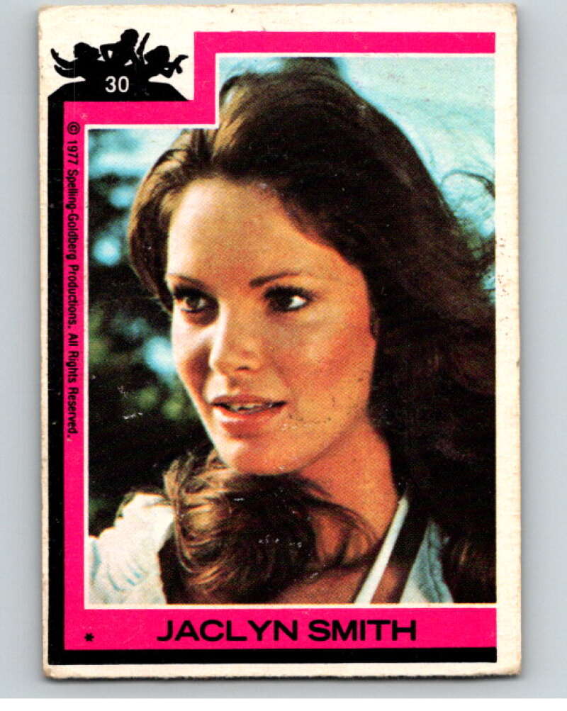 1977 Topps Charlie's Angels #30 Jaclyn Smith V67168 Image 1