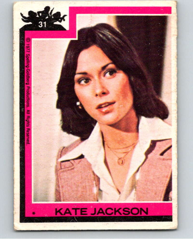 1977 Topps Charlie's Angels #31 Kate Jackson V67169 Image 1